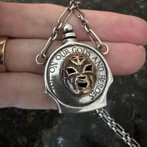 OOAK VSA vintage sterling silver necklace EUC